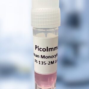 Monocytes Product Tube With a Label